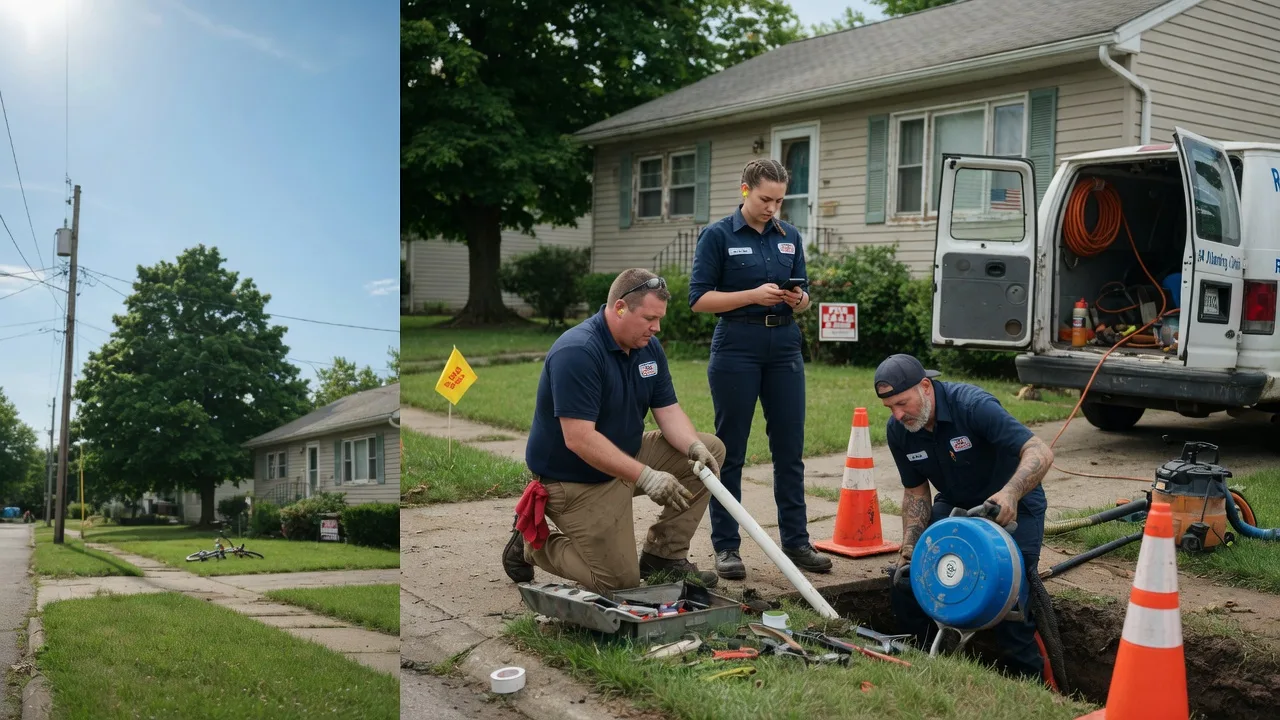 Sewer Line Repair in Milam, WV near me